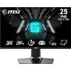 MSI G255PF E2 Monitor Gaming 24,5, Rapid IPS, FHD (1920x1080), 180 Hz, 1ms, 99% sRGB Colour Gamut, Adaptive-Sync - DP 1.2a, HDMI 2.0b CEC - Night Vision, Anti-flickr, Riduzione Luce blu