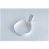 agemeo Supporto da parete, bianco, adatto per TP-LINK DECO X50-DSL, X50-4G, PX50, X68, X20-DSL, X20-4G, XE75, XE75 Pro, WLAN 802.11 AX, Dual Band, rete domestica, supporto router