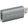 VBESTLIFE Scheda di Acquisizione Video 4K, Scheda di Registrazione Video USB da HDMI 4K 60Hz a 1080P 60Hz, per Registratore TV in Streaming di Gioco per Windows, Android e OS X.