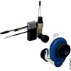 Geberit comando esterno per orinatoio con azionamento elettronico del risciacquo, alimentazione a rete, 116076001, Universal bianco/blu [Orinatoi > Accessori orinatoio]