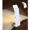 VTIGER luce di lettura, ricaricabile libro luce per la lettura nel letto, pieghevole Clip-on LED Luce del libro, 3 colori ambrati e 4 luminosità dimmerabile, lampada portatile di lunga durata segnalibro