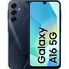 Samsung Galaxy A16 5G, Smartphone Android 14, Display Super AMOLED 6.7 FHD+, 4GB RAM, 128GB, Batteria 5.000 mAh, Resistenza IP54, memoria espandibile fino a 1.5TB, Blue Black [Versione Italiana]