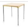 GRANDSOLEIL TAVOLO BOULEVARD POLIPROPILENE AVORIO CON GAMBE IN ALLUMINIO