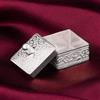 Scatola portagioie Kumkum in argento puro 999 2,1 x 2,2 cm circa Spiritual Box