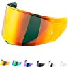 JQF Gear Visiera Casco Moto per Assault/Rapid/Stream,Sostituzione della Visiera della Lente del Casco del Parabrezza del Motociclo per FF800/FF353/FF328 (Rosso cromo)