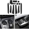 CDEFG Compatibile con Smart Forfour 453 2014-2019 Tappetini in Gomma per Console Centrale Antiscivolo Gomma Tappetino Auto EQ Forfour W453 Accessori