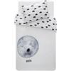 Hibboux 100 x 135 cm Cosmic Moon Baby Duvet Cover Set