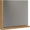 trendteam smart living - Synnax Specchio da parete con 1 ripiano per chiavi e decorazioni, 80 x 72 x 12 cm, colore: Quercia