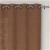 Soleil d'ocre, Tenda trasparente con occhielli lino Cotone 135x250 cm LINO camel