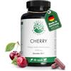 GREEN NATURALS Montmorency Cherry 105.000 mg (Estratto 50:1) - 180 capsule - 2.100 mg di estratto (equivalente a 105.000 mg di polvere di ciliegia) per dose giornaliera - Green Naturals®