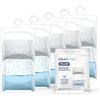 AquaFloow 5x210G Deumidificatore sospeso, Assorbiumidità per l'armadio, Assorbitore di umidità per armadio, Deumidificatore sospeso antiumidità, Sacchetto essiccante resistente all'umidità