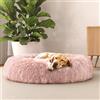 Italian Bed Linen Cuccia Dreams per Cani e Gatti, Morbida, Rosa, 70x70cm