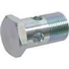 cyclingcolors Bullone Cavo Banjon Filettatura Maschio BSP 3/8 DIN 7623 Raccordo Fluido Idrocarburo Idraulico Benzina Scarico Universale