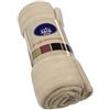 emmevi Coperta Plaid Morbida Pile Caldo Soffice Avvolgente Da Divano Letto Matrimoniale 200x220 Panna