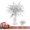 ETUCYNG Topper per albero a stella illuminato, Topper per albero a stella a LED - Ornamento con stella superiore per albero delle vacanze,Puntale creativo per albero di Natale con stella, decorazione