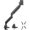 Logilink BP0202 - Supporto per monitor 17-57, portata fino a 27 kg, Flat & Curved Screens, materiale: alluminio