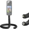 Insta360 Monkey Tail Mount, Supporto Multiuso Flessibile, Treppiede, Selfiestick, Leggero, Compatibile con One R/X/X2/RS, GO2/3, X3, Ace, Ace Pro, Ace Pro 2