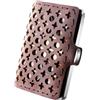 I-CLIP ® Original Bernard | Portafoglio Uomo in Pelle | Mini Porta Carte di Credito | Portatessere Tascabile Piccolo Slim | Idea Regalo | Wallet da Collezione | Con Portamonete Marrone