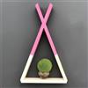 Hanah Home Raf142, Solid Wood, Noce Rosa, Taglia Unica