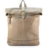 Superflybags Borsa Donna Zaino in vera Pelle Modello LUCY 37x30x8 made in Italy