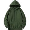 Generico Felpa Nera Uomo Pesante Felpa con Cappuccio Moda Hoodie Termica Leggera Felpe Sportiva Baggy Maglia Tops Casual Oversize Pullover Vintage Sweatshirt Classic Lavoro Hip Hop Abbigliamento