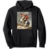 Great Paintings Apparel Designs Napoleone Bonaparte Jacques-Louis David Neoclassicismo Arte Felpa con Cappuccio
