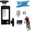XIAQICA Strumento di Inserimento Dell'ago Dell'olio, Raccordi Idraulici Raccordo ago Driver con Tagliatubi Idraulici per Bici da Strada e Mountain Bike