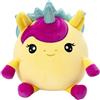 SQUISHPETS Medium - Peluche GALUPY Rainbow Unicorn Casey, unicorno di peluche di 19 cm con ali, corona e corno glitterato, da coccolare e con cui giocare