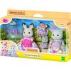 SYLVANIAN FAMILIES Les princesses en robes a fleurs - SYLVANIAN FAMILIES - 5809