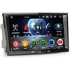 Erisin 8-Core Android 14 4GB+64GB Autoradio per Opel Antara Astra H Corsa C/D Meriva Signum Vivaro Zafira Combo 8 IPS GPS Navigatore CarPlay Android Auto WiFi 4G DAB+ Bluetooth 5.0 DSP Canbus TPMS