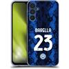 Head Case Designs Licenza Ufficiale Inter Milan Nicolò Barella 2021/22 Giocatori Home Kit Custodia Cover in Morbido Gel Compatibile con Samsung Galaxy A15