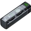 docooler BQ60 Cuffia BT wireless a basso consumo estraibile Cabina trasparente HD Talk ACS Suono panoramico Componenti acustici Hi-Fi Display digitale HD