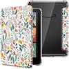 MoKo Custodia per 7 Kindle Paperwhite 12a Gen & Colorsoft 2024, Fiori | Cover Leggera con per eBook Reader in TPU Morbido Auto Sveglia/Sonno