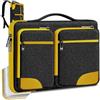 HSEOK Custodia per computer portatile 15 15,6 16, custodia di protezione per viaggi di casa e lavoro, giallo