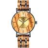 RORIOS Moda Orologio Legno da Uomo Orologio Analogico Al Quarzo Orologio Naturale Men Watches