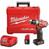 Milwaukee 2404-22 M12 Fuel 1/2 Kit trapano a percussione W/2 pipistrelli