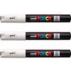 posca Set di 3 pennarelli PC-1M Uni-Ball (gamma completa di 22 colori disponibili)