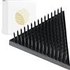 Wazakura Kenzan Ikebana Giapponese Nero a Triangolo Porta Fiori (53mm), Strumento Giapponese per l'Arrangiamento Floreale, Accessori Pin Frog - Kenzan Nero a Triangolo 53mm