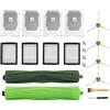 MYAYD Accessori di ricambio per iRobot Roomba i7/i7+/i3+/i4+/i6+/i8+/j7+,20 pezzi Set di pezzi di ricambio contiene 2 spazzole principali, 4 filtri HEPA, 4 sacchetti per aspirapolvere, 4 spazzole laterali,