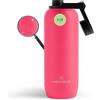 waterdrop MICRODRINK waterdrop® Borraccia Termica 1 litro, Borraccia con Beccuccio, Acciaio inox, Borraccia Bambini, Palestra, Adulti, Bottiglia Termica per Bevande Calde e Fredde