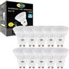 CLAR - Lampadine LED GU10 10W, Luce Neutro 4000K (Pack 10)