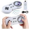 DoeDoefong Console per Videogiochi Retrò, con 2 Controller di Gioco, Scheda Integrata da 2.4 GB, Oltre 10000 Giochi, Console di Gioco Super Wireless USB, Plug and Play, Supporto Uscita HD 4K