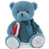SNOWOLF Orso Peluche Giocattolo Squishy Peluche Giocattoli Morbidi Stuff Cucchiaio Adorabile Abbraccio Cuscino per Bambini (50cm, blu)
