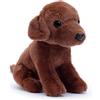 Zappi Co Palm Pups Coco Labrador Cioccolato Peluche (15 cm) - Labrador Cioccolato - Morbido, Coccoloso, Riciclato - Perfetto per Coccole Canine
