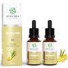 Green idea - Squalane vegetale - 100% puro - vegetale - Olio secco - Olio viso idratante antiossidante protettivo - per viso, sotto gli occhi, capelli (2)