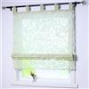 Joyswahl, tenda a rullo "Jessica" con passanti, tessuto devoré, poliestere, viscosa., verde, BxH 80x140cm