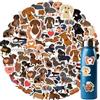 Giantree 60 adesivi carini per Bassotto, adesivi impermeabili in PVC con salsiccia per amanti dei cani, regalo per custodia per telefono, skateboard, decorazione per la casa delcane
