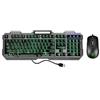 TECNO KIT TASTIERA E MOUSE TC-BG2006 GAMING USB NERO