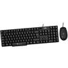 TECHMADE KIT TASTIERA E MOUSE TM-KB828+M102 NERO