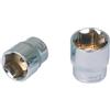 KS Tools 918.1232 CHROMEplus Bussola Esagonale, 32 mm, 1/2